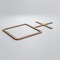 Ekena Millwork Small Burnett Decorative Fretwork Wood Wall Panels, Birch, 21 3/8"W x 11 3/8"H x 3/8"T WALW12X12X0375BURBI - alternate 5